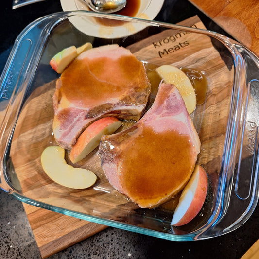 Autumn Smoked Pork Chops
