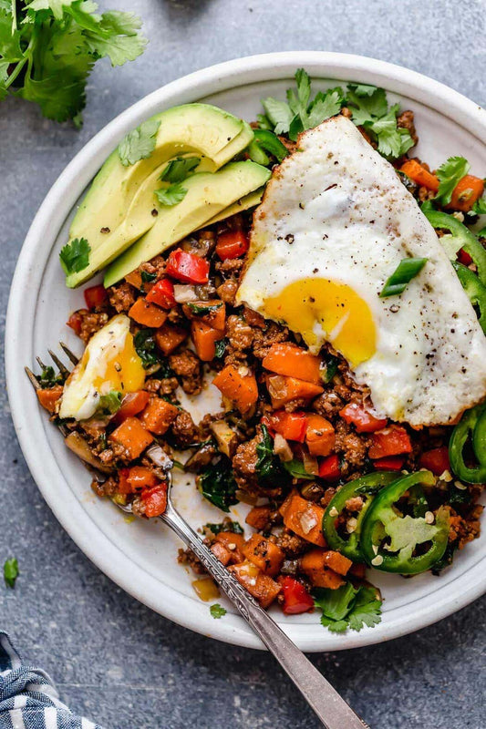 Tex-Mex Sweet Potato Hash