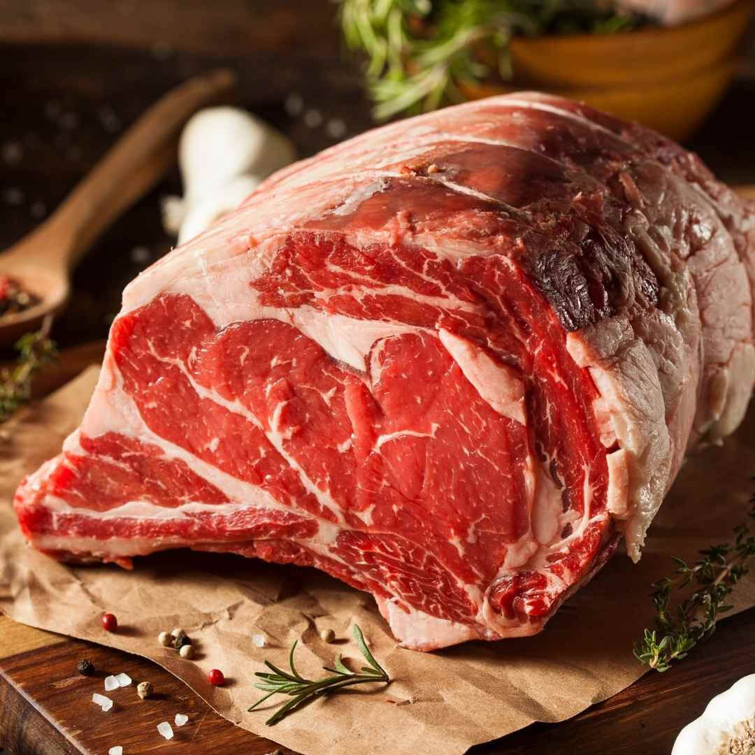 Boneless Prime Rib RESERVATION - $29.50/ lb