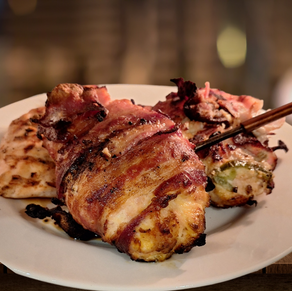 Stuffed Bacon Wrapped Chicken Breast