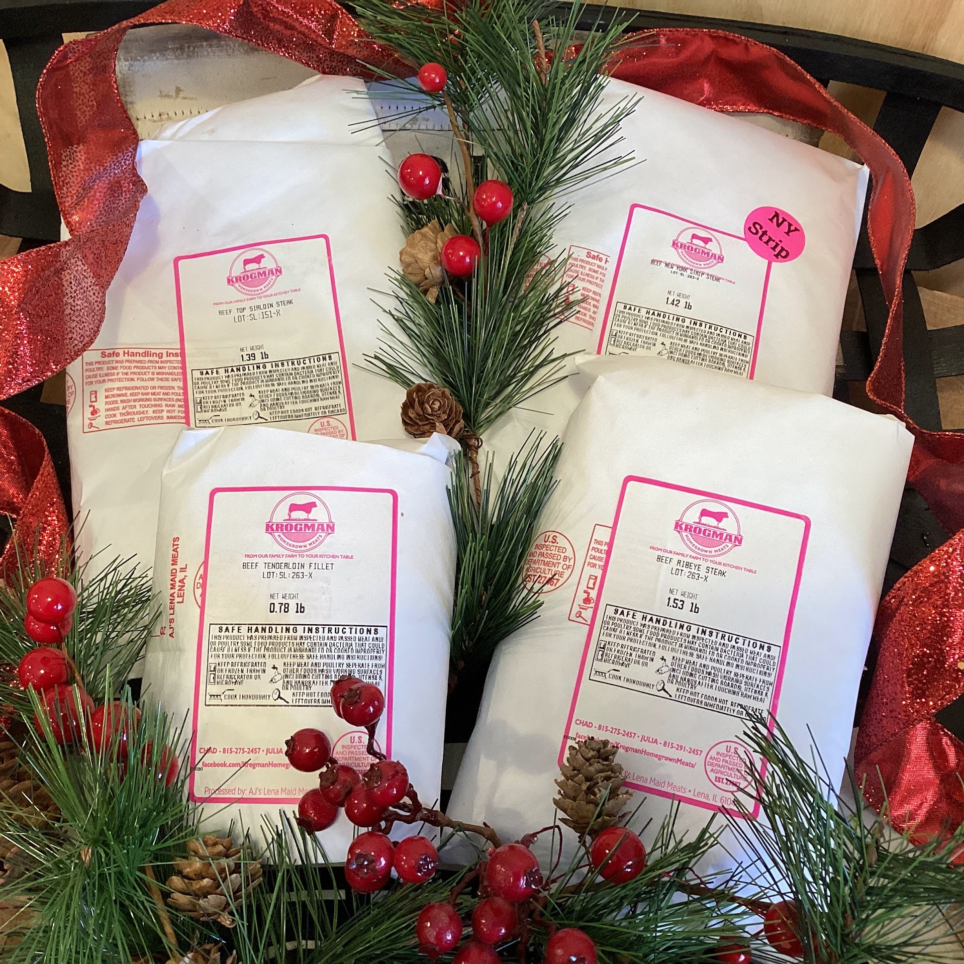 Christmas Gift Boxes – Krogman Homegrown Meats