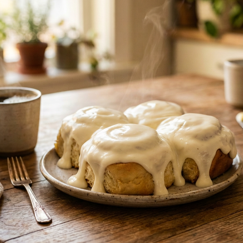 Sourdough Cinnamon Rolls