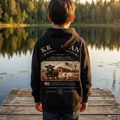 Youth 250th Anniversary Krogman Hoodie - Black