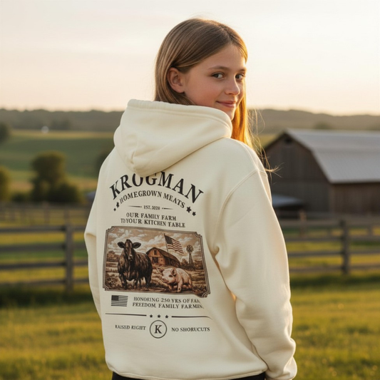 Youth 250th Anniversary Krogman Hoodie - Light
