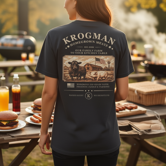 250th Anniversary Krogman T-shirt - Black
