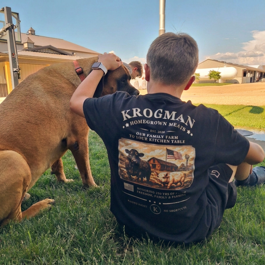 250th Anniversary Krogman T-shirt - Black