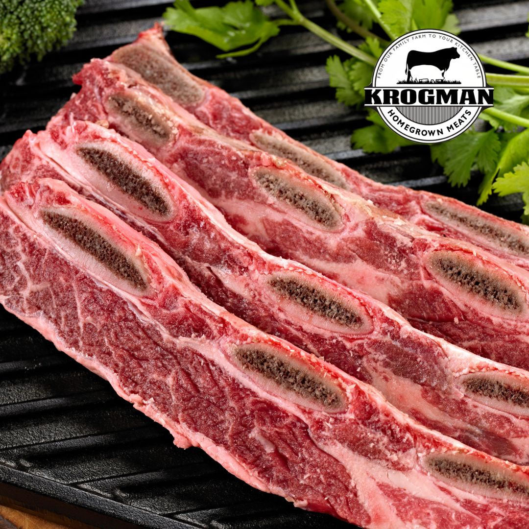 Beef Short Ribs - Korean Style – Krogman Homegrown Meats